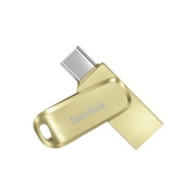 SanDisk Ultra Dual Drive Luxe SDDDC4-128G-G46GD Type-C Gold 128 GB Flash Bellek