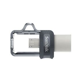 Sandisk Ultra Dual Drive M3.0 32 GB Grey Silver Usb