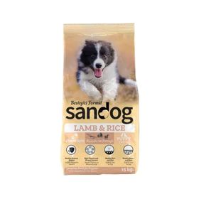 Sandog Kuzu ve Pirinçli 15 kg Yavru Köpek Maması