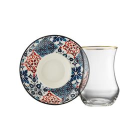 Sandro Moreno 1898 Lizbon 12 Parça 6 Kişilik 150 ml Çay Seti
