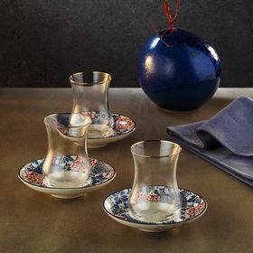 Sandro Moreno 1898 Lizbon 12 Parça 6 Kişilik 150 ml Çay Seti