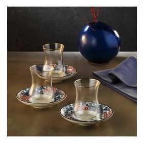 Sandro Moreno 1898 Lizbon 12 Parça 6 Kişilik 150 ml Çay Seti