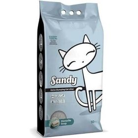 Sandy 10 kg Cat Litter Doğal Sodyum Bentonit Marsilya Sabunlu Kedi Kumu