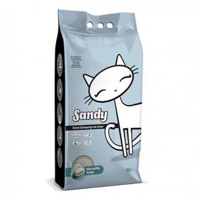 Sandy 10 kg Sodyum Bentonit Ultra Topaklaşan Marsilya Sabunlu Doğal Kedi Kumu