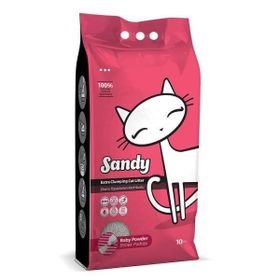 Sandy Bebek Pudralı 10 kg Kedi Kumu