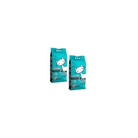 Sandy Cat Litter 2 x 10 L Doğal Sodyum Bentonit Okyanus Esintisi Kedi Kumu