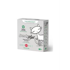 Sandy Max Triple Action 10 KG Aktif Karbonlu Bentonit Kedi Kumu