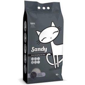 Sandy Tozsuz Active Carbon 10 kg Kedi Kumu