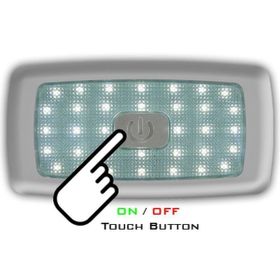 Sanel 12 Volt 34 Ledli İç Aydınlatma Dokunmatik Sıcak Beyaz Led Lamba