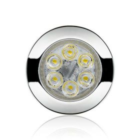 Sanel Butonlu 12/24V Beyaz Led Gömme Spot