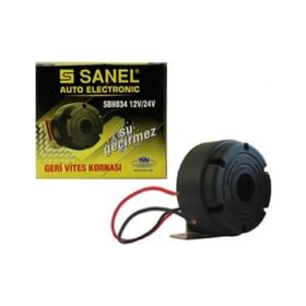 Sanel E13 10R-03 12442 12-24 V Su Geçirmez Geri Vites Kornası