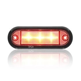 Sanel Gömme 12V Kırmızı Led Basamak Lambası