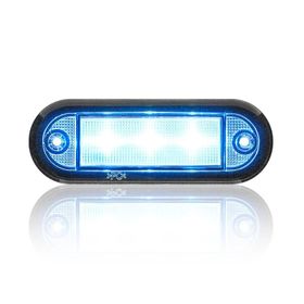 Sanel Gömme 24V Mavi Led Basamak Lambası