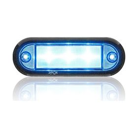 Sanel Gömme 24V Mavi Led Basamak Lambası