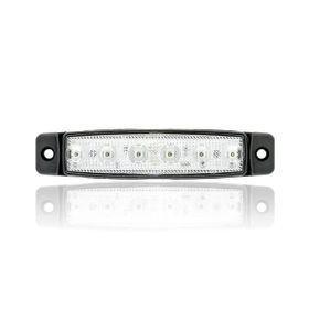 Sanel SBB12W6 Beyaz 12V Üniversal Parmak 6 Led Basamak