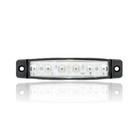 Sanel SBB12W6 Beyaz 12V Üniversal Parmak 6 Led Basamak
