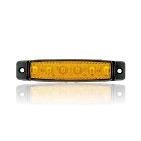 Sanel SBB12Y6 Sarı 12V Üniversal Parmak 6 Led Basamak