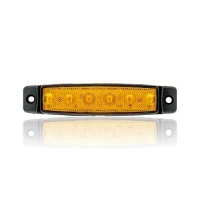 Sanel SBB12Y6 Sarı 12V Üniversal Parmak 6 Led Basamak