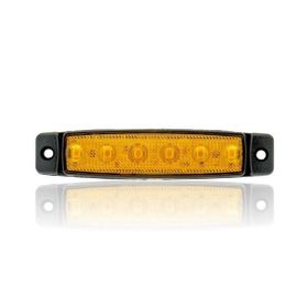 Sanel SBB12Y6 Sarı 12V Üniversal Parmak 6 Led Basamak