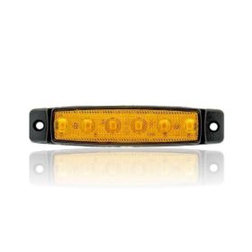 Sanel SBB12Y6 Sarı 12V Üniversal Parmak 6 Led Basamak