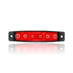 Sanel SBB24R6 Kırmızı 24V Üniversal Parmak 6 Led Basamak