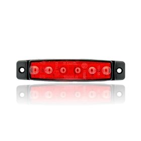 Sanel SBB24R6 Kırmızı 24V Üniversal Parmak 6 Led Basamak