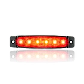 Sanel SBB24R6 Kırmızı 24V Üniversal Parmak 6 Led Basamak