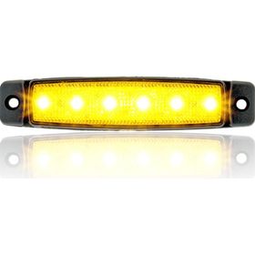 Sanel SBB24Y6 Sarı 24V Üniversal Parmak 6 Led Basamak