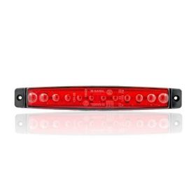 Sanel SBC24R12 Kırmızı 24V Üniversal Parmak 12 Led Basamak