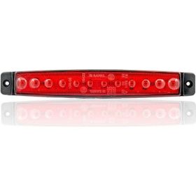 Sanel SBC24R12 Kırmızı 24V Üniversal Parmak 12 Led Basamak