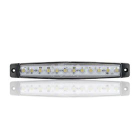 Sanel SBC24W12 Yan Beyaz 24V Üniversal Parmak 12 Led Basamak