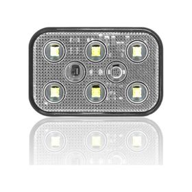 Sanel SBD24W6 Dış Makan Uyumlu Beyaz 24V Universal Kare 6 Led Aydınlatma