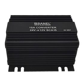 Sanel SCA15 15 Amper 24V 12V Voltaj Düşürücü Konvertör