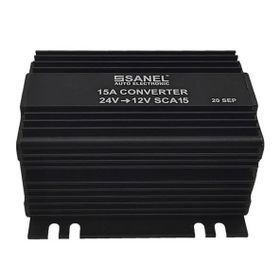 Sanel SCA15 15 Amper 24V 12V Voltaj Düşürücü Konvertör