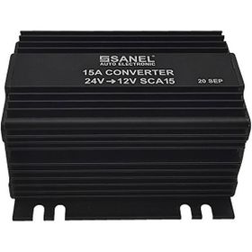 Sanel SCA15 15 Amper 24V 12V Voltaj Düşürücü Konvertör