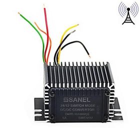 Sanel SMC05M 5 Amper 24V 12V Voltaj Düşürücü Radyo Hafızalı Konvertör