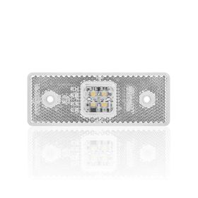 Sanel SML01W Beyaz 10V 30V Ön Arka Yan 4 Led Lamba