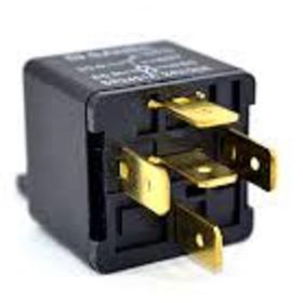 Sanel SR1251B 12V 87-87A 30/20A 5 Uçlu 2 Platinli Mini Röle
