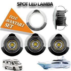 Sanel SSP100W Power Led Lamba 12-24V1W Beyaz Spot