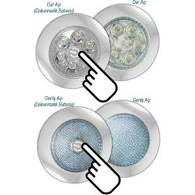 Sanel SSPZ600W Power Led Lamba 12-24V3W Beyaz Spot