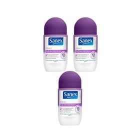 Sanex Dermo 7in1 Protection 50 ml 3 Adet Roll-On