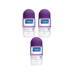 Sanex Dermo 7in1 Protection 50 ml 3 Adet Roll-On