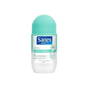 Sanex Dermo Clean Fresh 50 ml Roll-On Deodorant