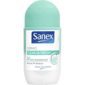 Sanex Dermo Clean Fresh 50 ml Roll-On Deodorant