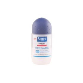 Sanex Men Active Control 50 ml Erkekler için Tahriş Etmeyen 48H Deodorant Roll-On