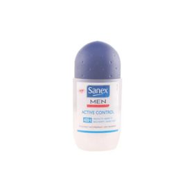 Sanex Men Active Control 50 ml Erkekler için Tahriş Etmeyen 48H Deodorant Roll-On