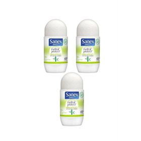 Sanex Natur Protect Fresh Efficacy 50 ml 3 Adet Roll-On