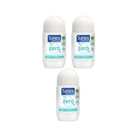 Sanex Zero Invisible 50 ml 3 Adet Roll-On