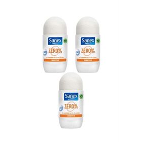 Sanex Zero Sensitive 50 ml 3 Adet Roll-On
