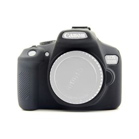 Sanger 1300D Canon Fotoğraf Makinesi Siyah Silikon Kılıf